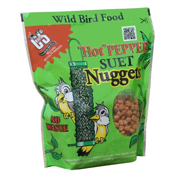 C&S Products Suet Nugget Ht Pepr 27Oz 06107